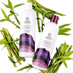 Earth Clean‎ Beauty Weightless Volume Shampoo + Conditioner W/ Bamboo & Biotin